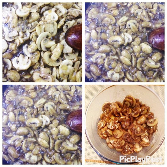 Закусочный куриный кекс с шампиньонами