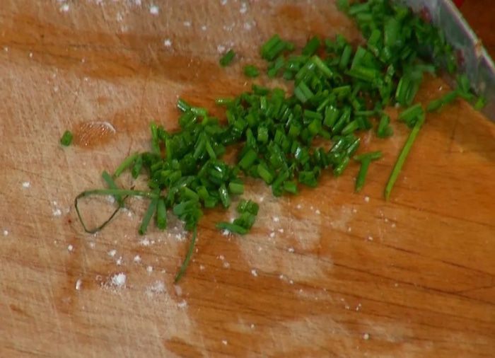 Картофельное печенье с сыром и грудинкой 
