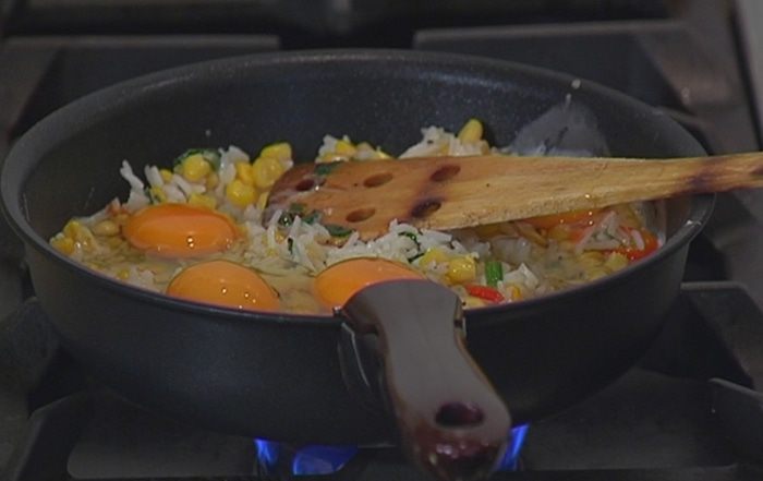 Омлет по-мексикански 