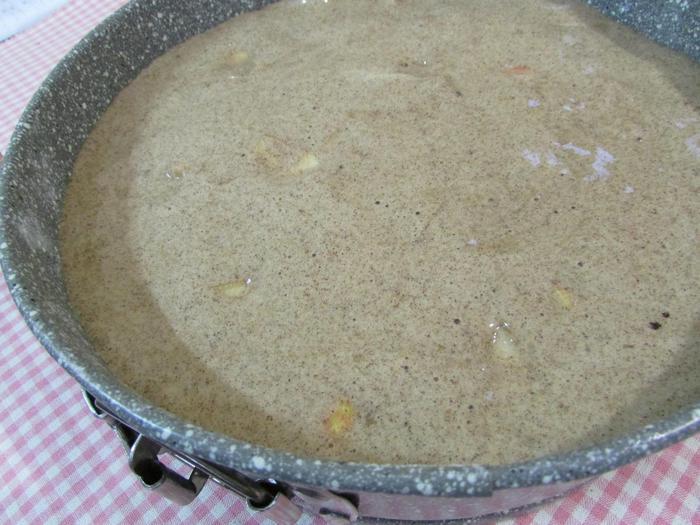 Черемуховая шарлотка
