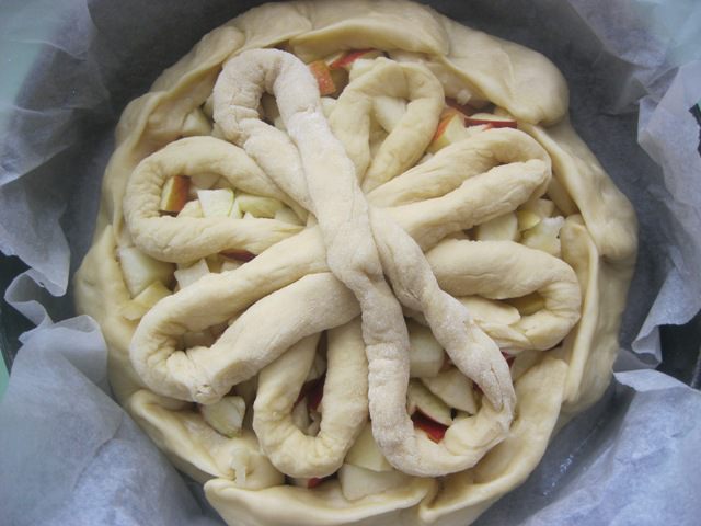Яблочный пирог &amp;quot;Фантазия &amp;quot;