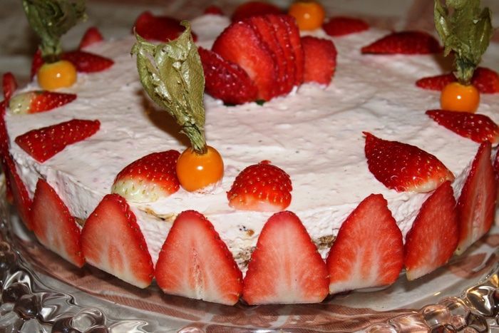 Кофейно-клубничный тирамису