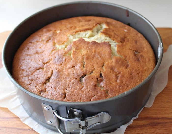 Кекс с черникой