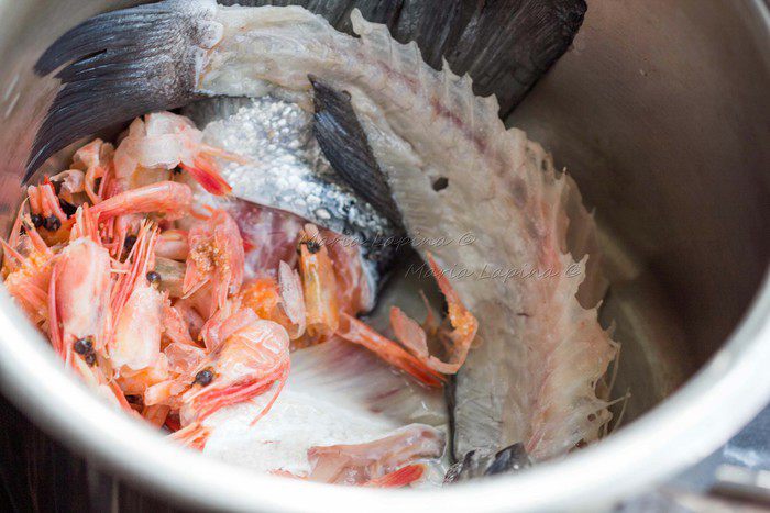 Буйабес с соусом руй (французский рыбный суп)