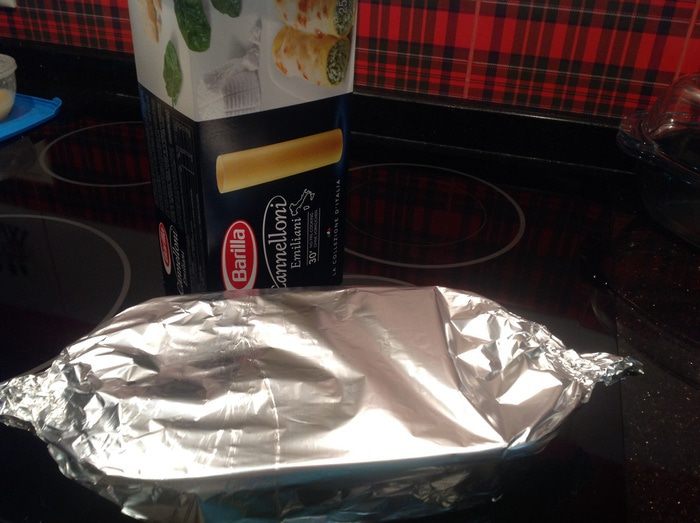 Каннеллони с индейкой