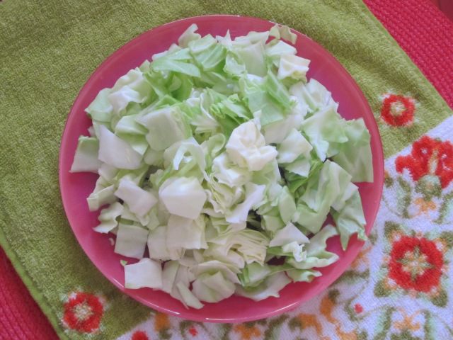 Гречка с курицей и капустой