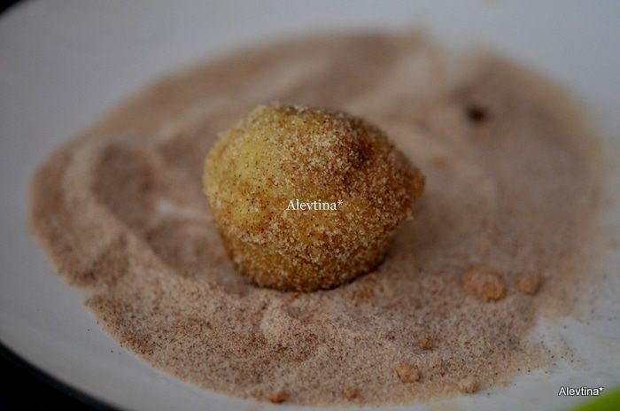 Яблочные шарики