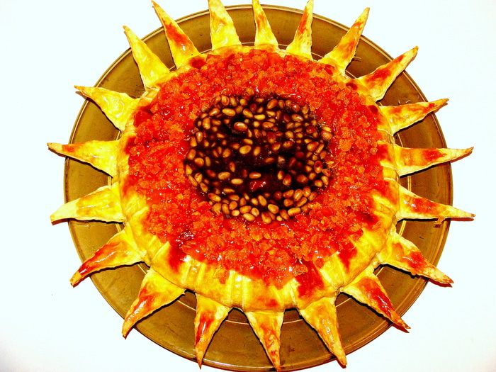 Пирог &amp;quot;Подсолнух&amp;quot; (два варианта начинки)