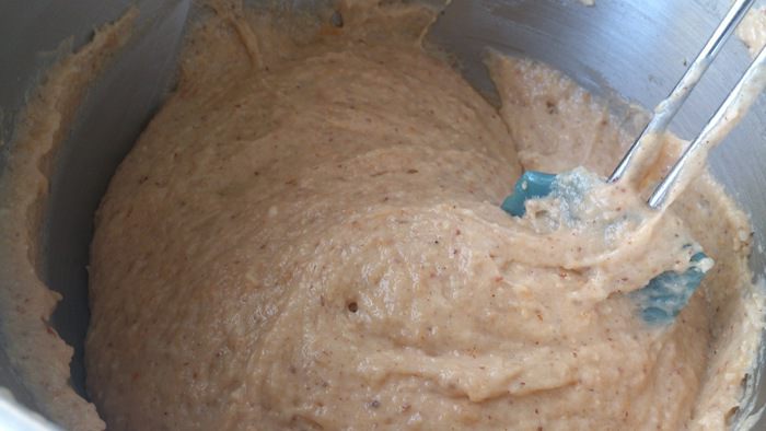 Постный миндальный пирог