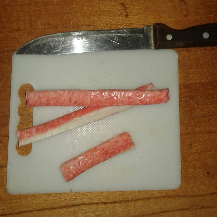 Сытный салат для полдника