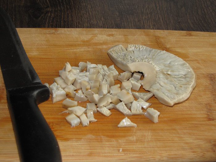 Псковский пирог с солеными грибами (постный)