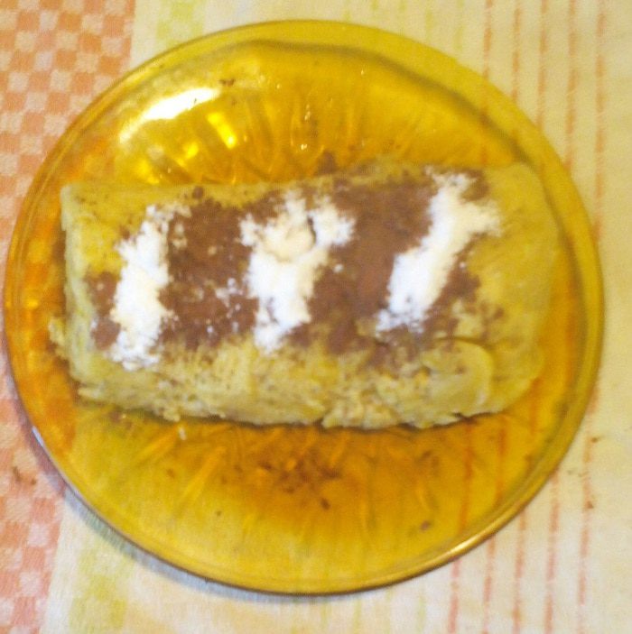 Лёгкие апельсиново-банановые кексы