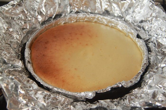 Чизкейк с соленой карамелью