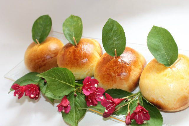 Булочки с начинкой &amp;quot;Наливные яблочки&amp;quot;