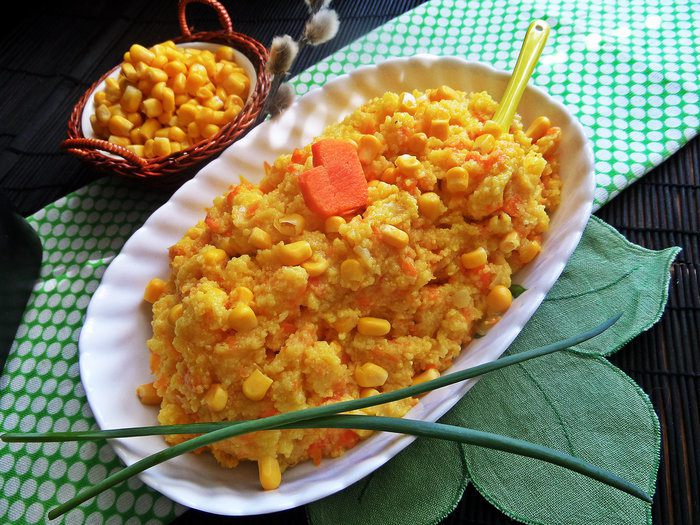 Каша «двойная кукуруза»