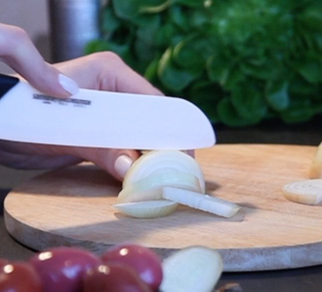 Запеченая фета с овощами
