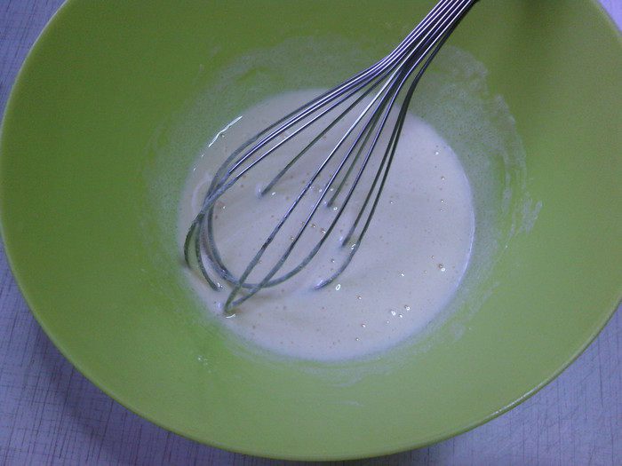 Тыквенный пирог с лимонной заливкой и орехами