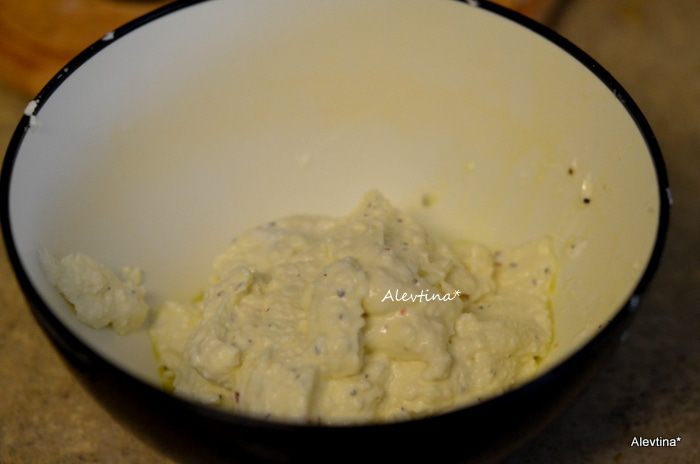 Печеный картофель с фетой