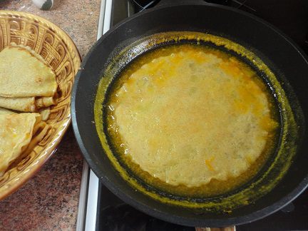 Блинчики в апельсиновой карамели