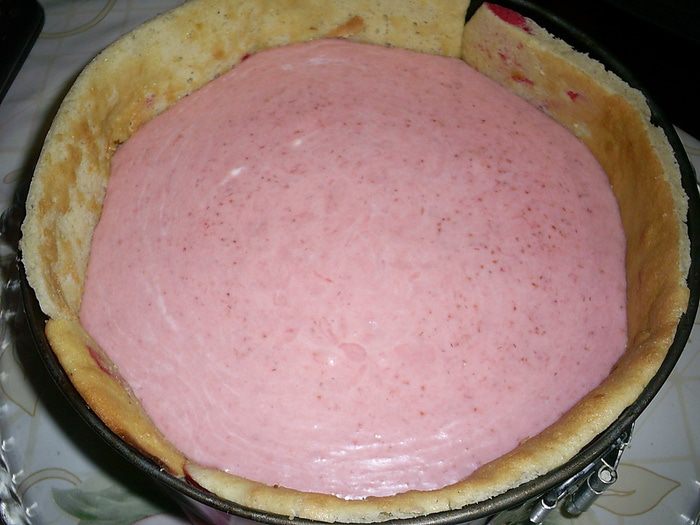 Торт &amp;quot;Клубничное сердце&amp;quot;