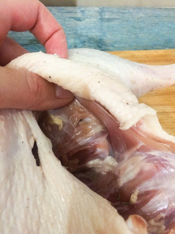 Хрустящая утка с клюквенным соусом