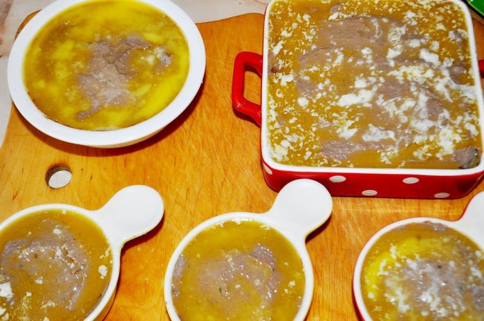 Паштет из куриной печени с кальвадосом