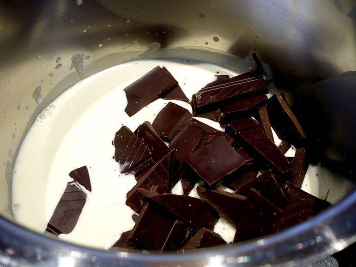 Шоколадно-арахисовый тарт для Ириши burra.salvia «Поле чудес»