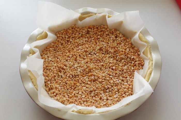 Тарт с миндалем и яблоками