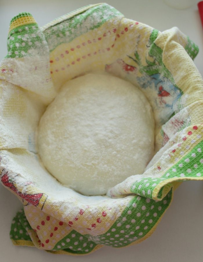 Хлеб без замеса в чугунке