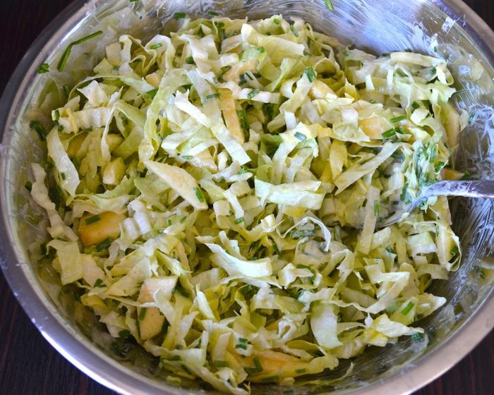 Французский сельский салат