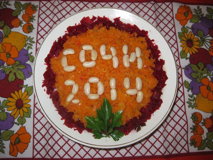 Салат для спортсменов &amp;quot;Сочи 2014&amp;quot;