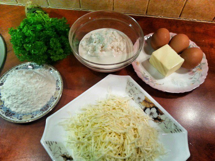 Сырный пирог 