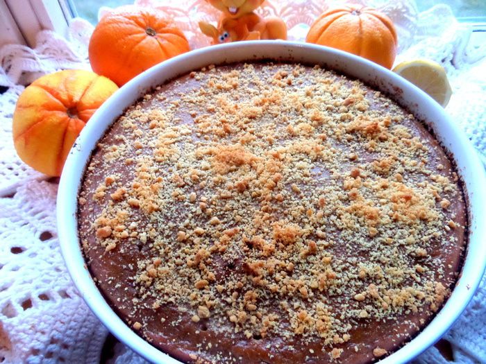 Тыквенный пирог (Kirbju kuka)