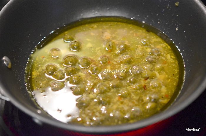 Вырезка из свинины с лимонным вкусом и каперсами