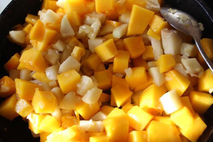 Тыквенно-грушевый суп-пюре