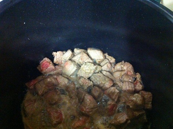 Телятина с медом в мультиварке