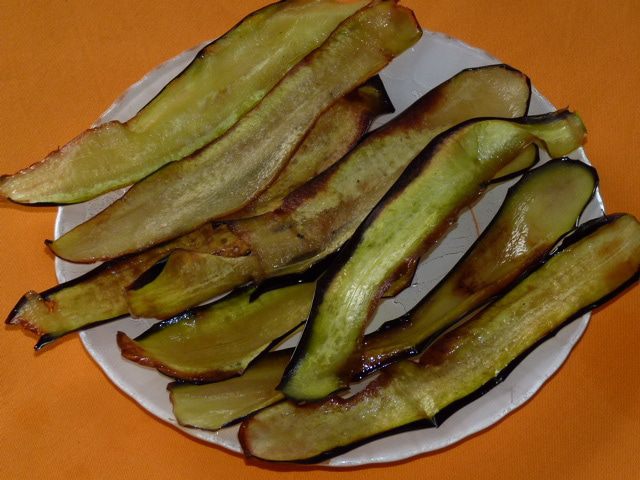 Моточки-гриль из спагетти