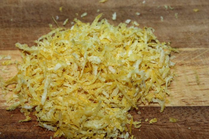 Тыквенный торт с лимоном
