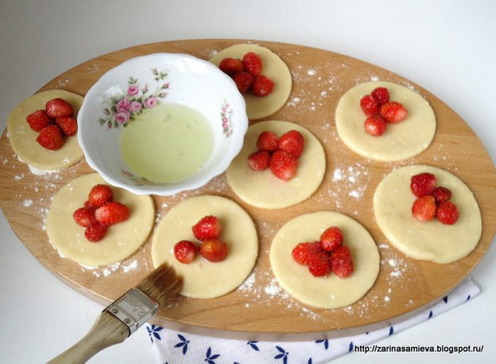 Вареники творожные с ванильно-тимьяновым соусом