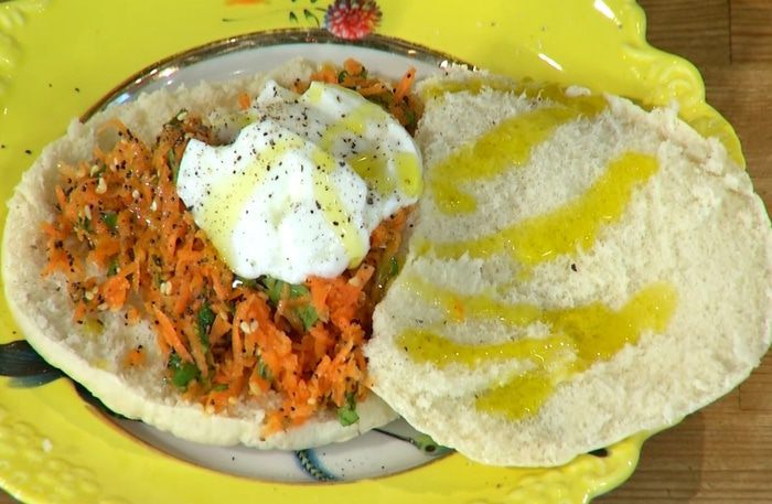 Питы с морковью и йогуртом 