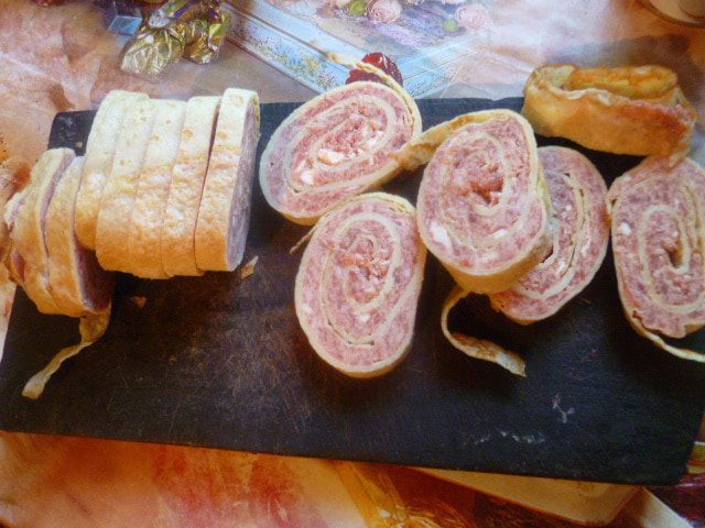 Мясные улитки в кляре