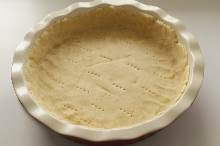  Пирог с печенью и вяленой клюквой