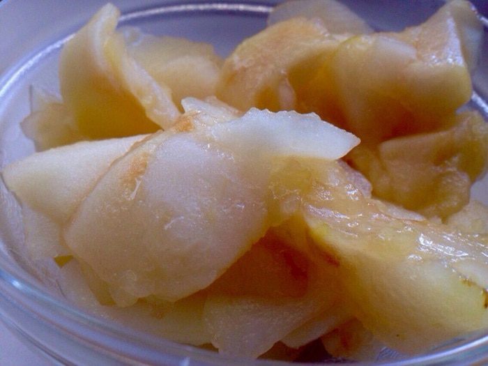 Творожно-яблочный пирог с гранолой