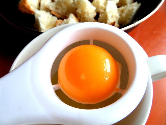 Французский чесночный суп с сырными гренками