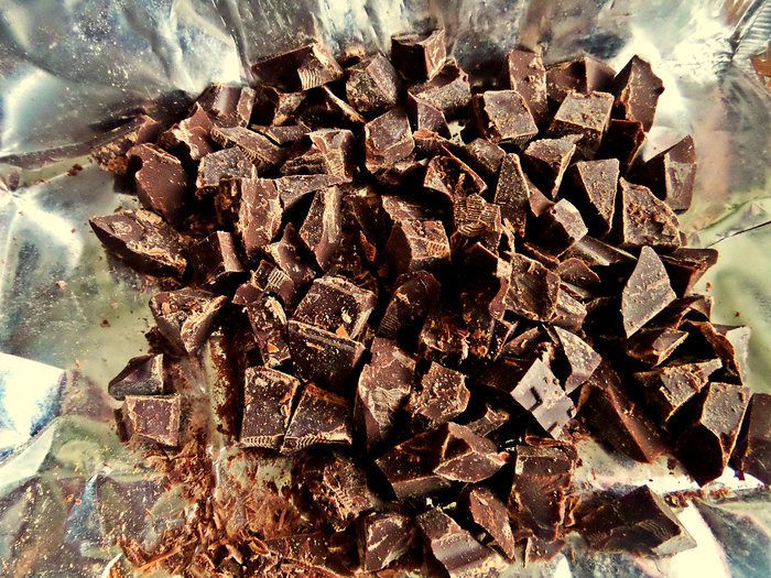 Бруснично-шоколадные кексы