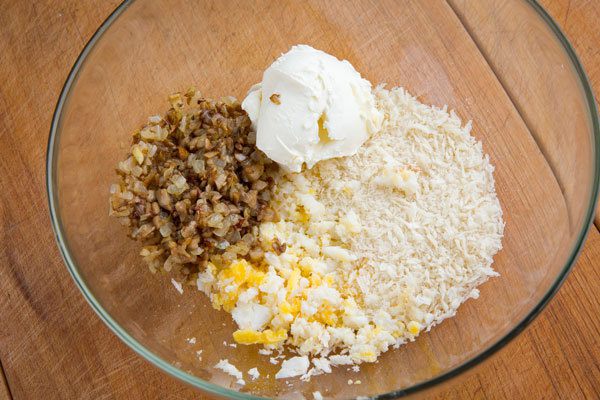 Запеченные шампиньоны по-итальянски