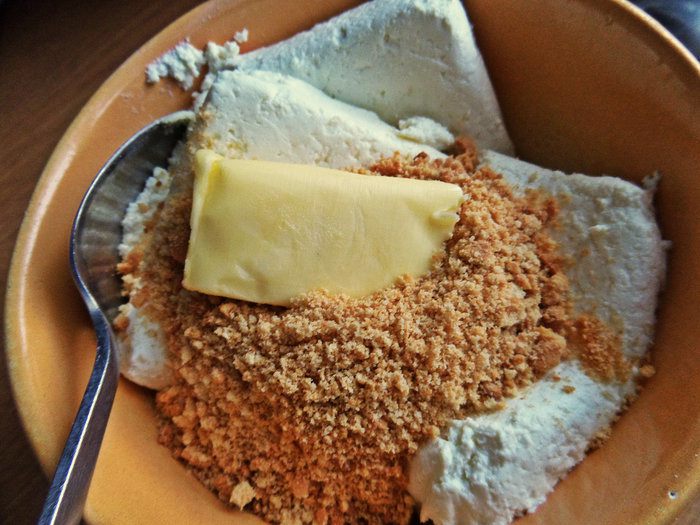 Вареники из полезного теста