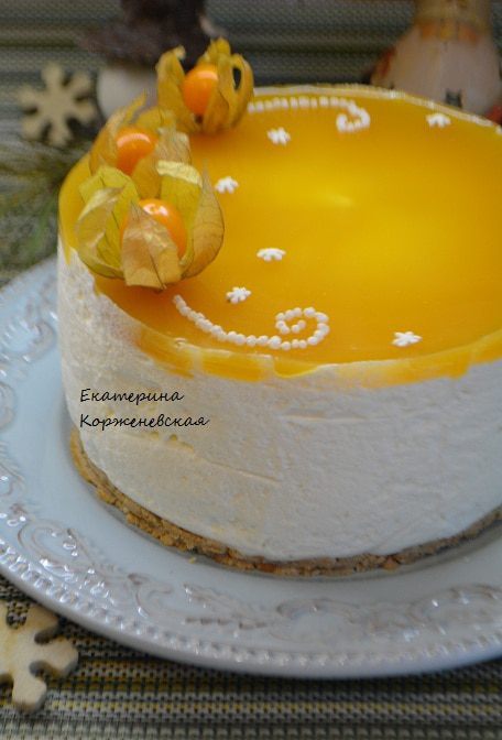 Сливочный чизкейк с экзотической ноткой