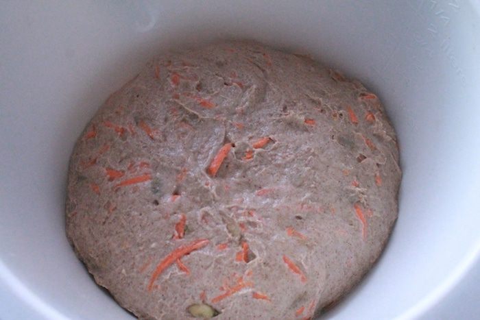 Хлеб с морковью