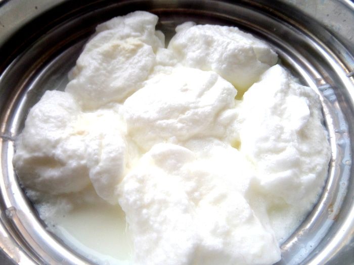 Суп-крем со снежками (Lumepallisupp)